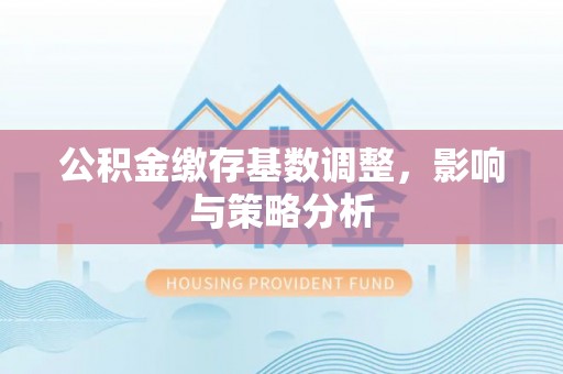 淳安公积金缴存基数调整，影响与策略分析