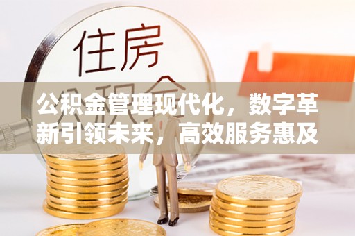 淳安公积金管理现代化，数字革新引领未来，高效服务惠及民生