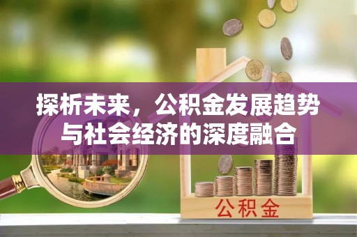 淳安探析未来，公积金发展趋势与社会经济的深度融合