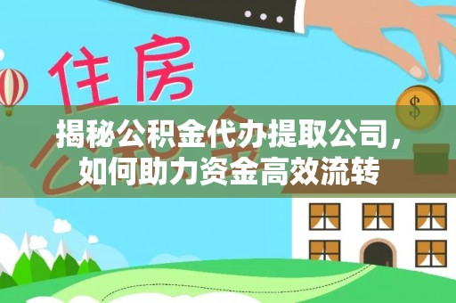淳安揭秘公积金代办提取公司，如何助力资金高效流转