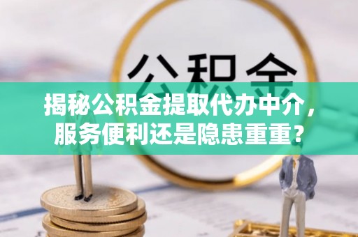 淳安揭秘公积金提取代办中介，服务便利还是隐患重重？