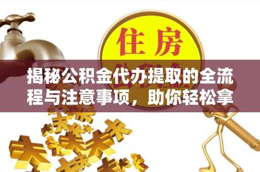 淳安揭秘公积金代办提取的全流程与注意事项，助你轻松拿回属于自己的钱