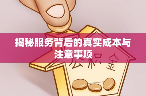 淳安揭秘服务背后的真实成本与注意事项