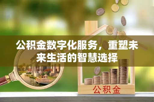 淳安公积金数字化服务，重塑未来生活的智慧选择